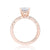 Tacori Dantela Hidden Bloom French Pave Engagement Ring