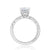 Tacori Dantela Hidden Bloom French Pave Engagement Ring