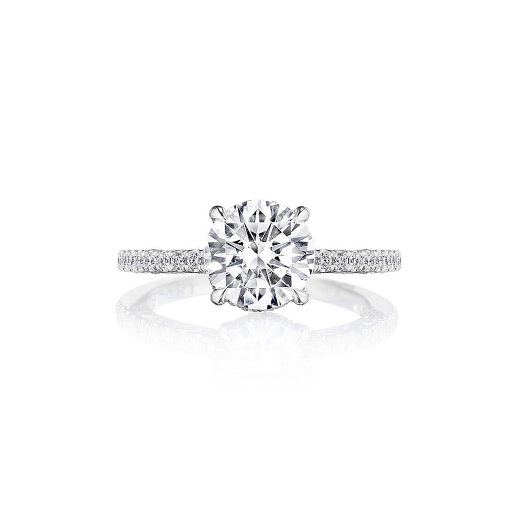 Tacori Dantela Hidden Bloom French Pave Engagement Ring