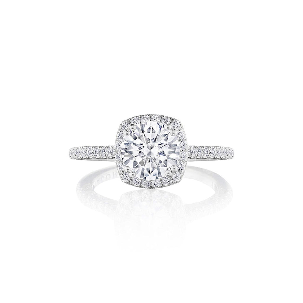 Tacori Dantela Cathedral Bloom Engagement Ring