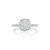 Tacori Dantela Cathedral Bloom Engagement Ring