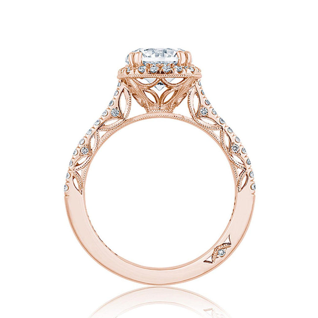 Tacori Dantela Cathedral Bloom Engagement Ring