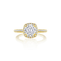 Tacori Dantela Cathedral Bloom Engagement Ring