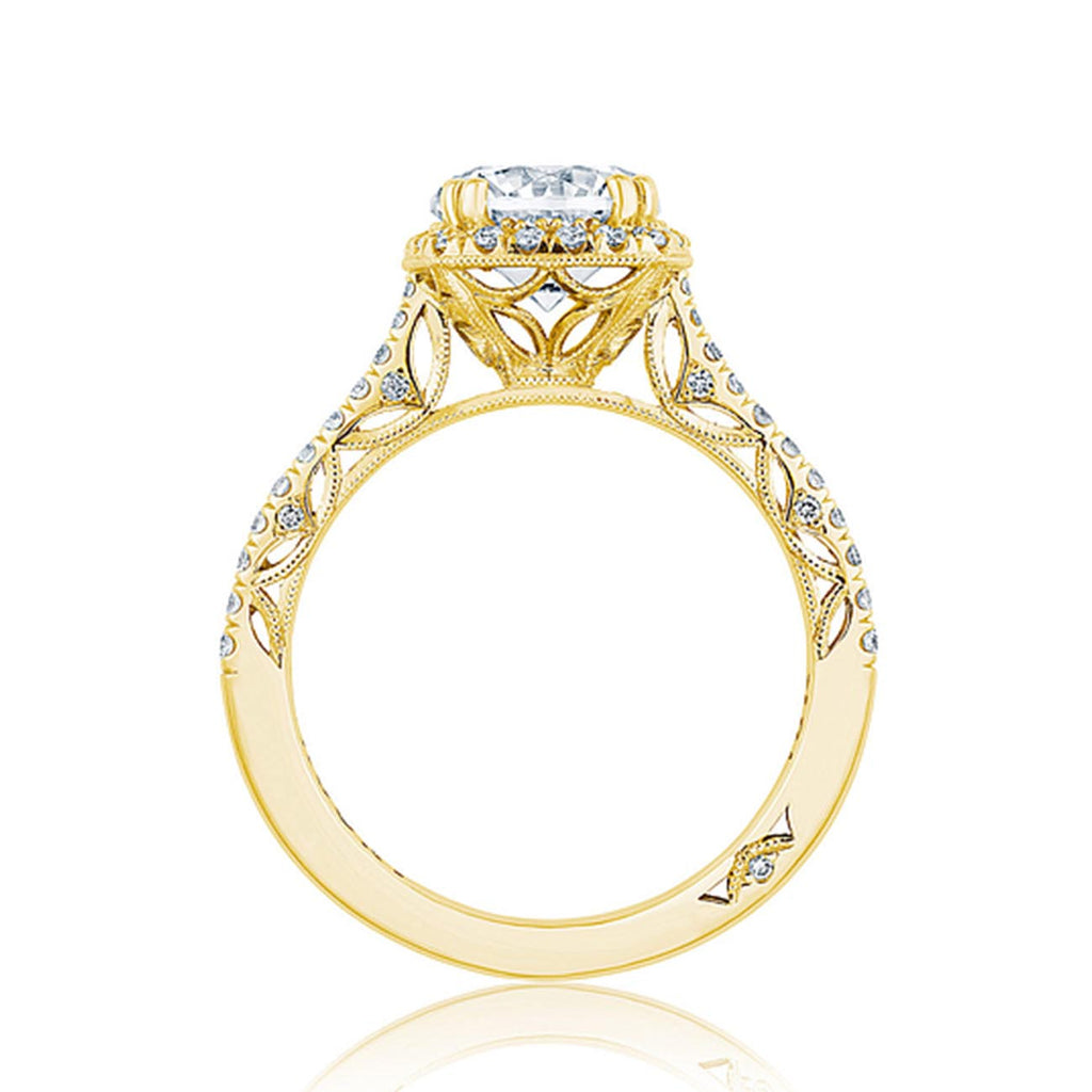 Tacori Dantela Cathedral Bloom Engagement Ring