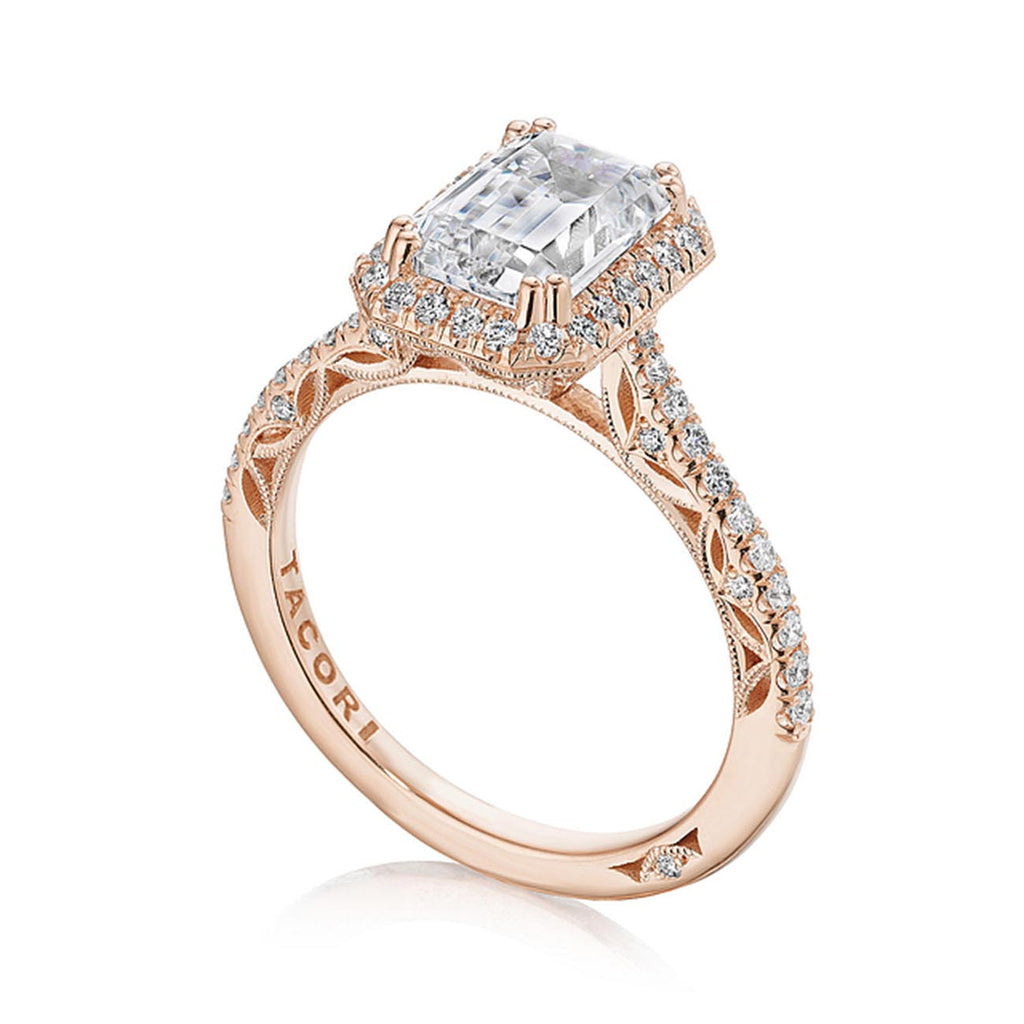 Tacori Dantela Cathedral Bloom Engagement Ring
