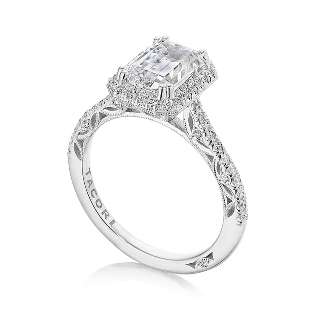 Tacori Dantela Cathedral Bloom Engagement Ring