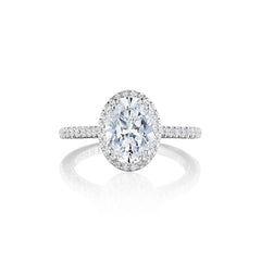 Tacori Dantela Cathedral Bloom Engagement Ring