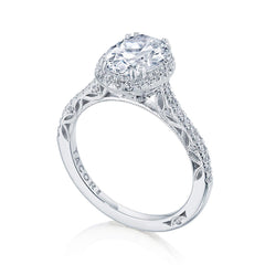 Tacori Dantela Cathedral Bloom Engagement Ring