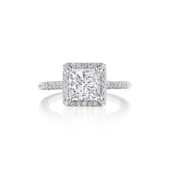 Tacori Dantela Cathedral Bloom Engagement Ring