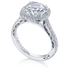 Tacori Dantela Cathedral Bloom Engagement Ring