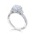 Tacori Dantela Cadillac Three Stone Bloom Engagement Ring