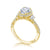 Tacori Dantela Cadillac Three Stone Bloom Engagement Ring