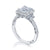 Tacori Dantela Cadillac Three Stone Bloom Engagement Ring