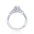Tacori Dantela Pear Side Stone Engagement Ring