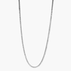 3 Carat Halfway Diamond Tennis Necklace