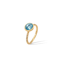 Marco Bicego Jaipur Color Diamond Topaz Ring