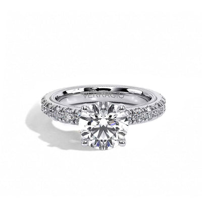 Verragio Tradition Round Pave Engagement Ring Setting - Verragio product