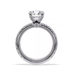 Verragio Tradition Round Pave Engagement Ring Setting