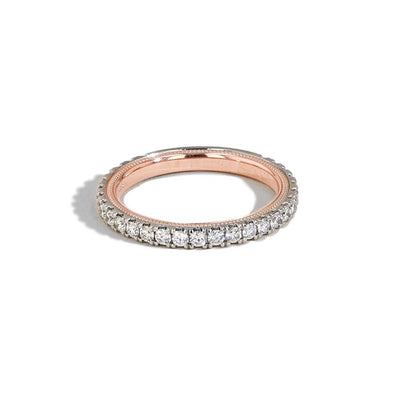Verragio Tradition Two Tone Diamond Wedding Band - Verragio product