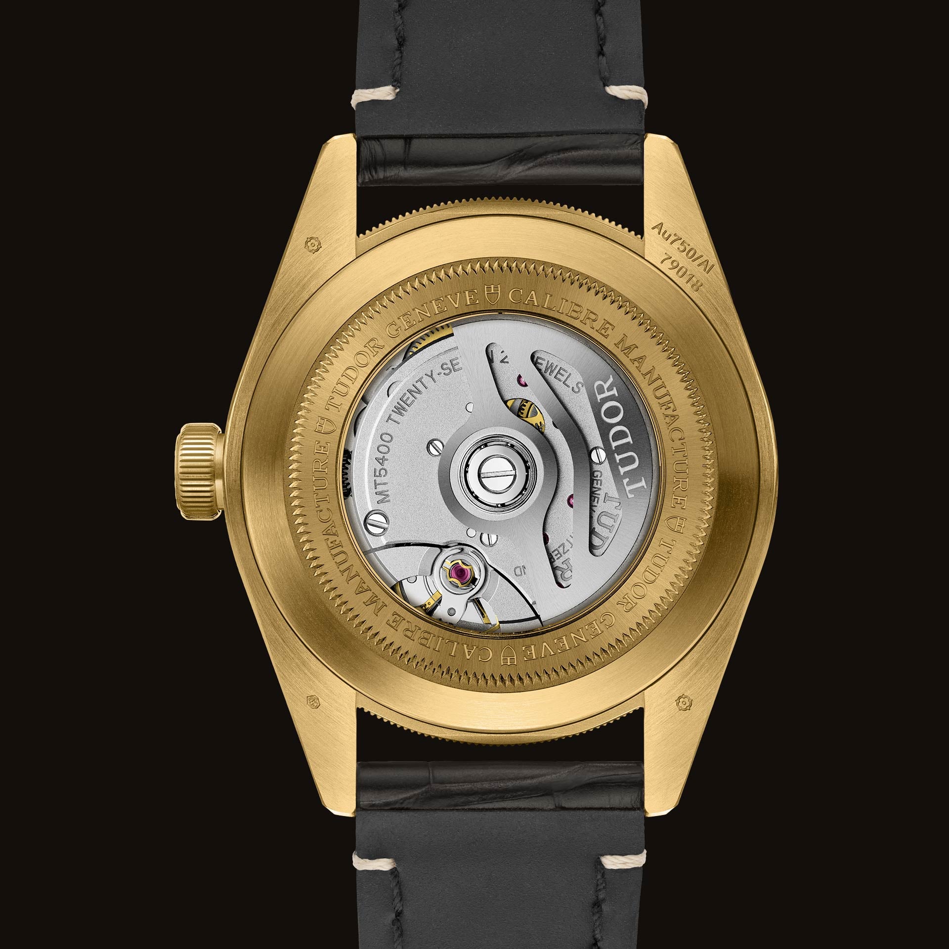 TUDOR Black Bay 58 18k with 39mm Yellow Gold Case and Brown Alligator Bracelet