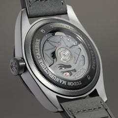 TUDOR Black Bay Ceramic with 41mm Ceramic Case and Hybrid Leather And Rubber Strap