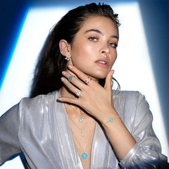 Messika Lucky Move PM Turquoise Rose Gold Bracelet