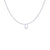 EF Collection Diamond Initial Charm in Yellow gold