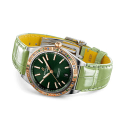 Chronomat South Sea Automatic 36 on Strap - Green