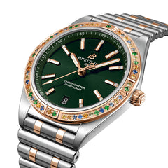 Chronomat South Sea Automatic 36 on Strap - Green