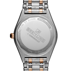 Breitling Chronomat 32 Women's Watch in Steel and Gold With Diamond Bezel