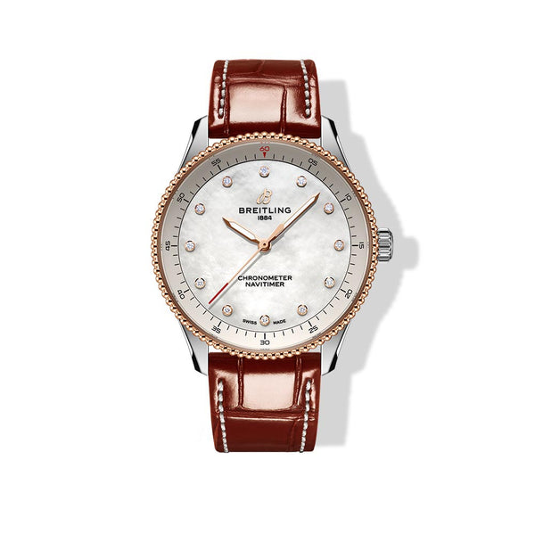 Breitling Navitimer Two-Tone on Strap - 32mm