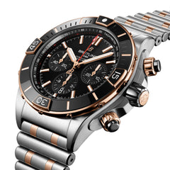 Breitling Two-Tone Black Super Chronomat B01 - 44mm