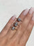 Round Ultra Thin Solitaire Engagement Ring Setting in Platinum