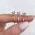 Ultra Thin Emerald Cut Hidden Halo Engagement Ring Setting in Platinum