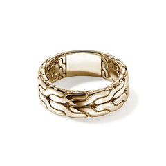 John Hardy 8mm Carved Chain Band