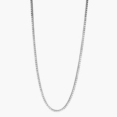 3 Carat Halfway Diamond Tennis Necklace