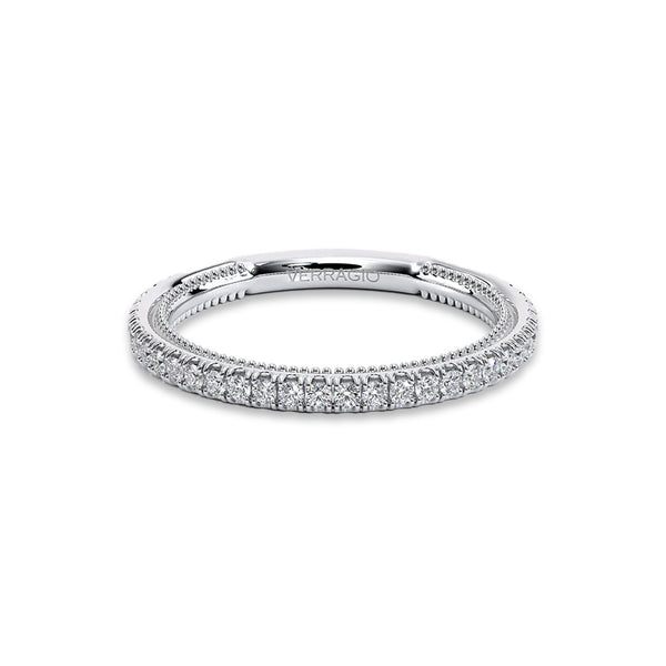 Verragio Renaissance Milgrain Diamond Wedding Band