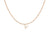EF Collection Diamond Initial Charm in Yellow gold