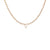 EF Collection Diamond Initial Charm in Yellow gold