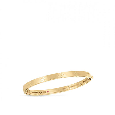 Roberto Coin Love In Verona Narrow Flower Bangle - Roberto Coin product