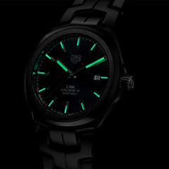 TAG Heuer Link Calibre 5 Blue Dial Watch