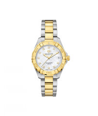 TAG Heuer Aquaracer Quartz Ladies Watch Steel and Yellow Gold - 32mm