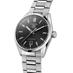 TAG Heuer Carrera Calibre 5 Three Hand Black - 39mm