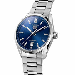 TAG Heuer Carrera Calibre 5 Three Hand Blue - 39mm