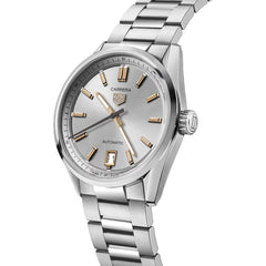 TAG HEUER Carrera Date Hammered Grey - 36mm