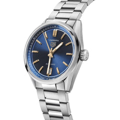 TAG HEUER Carrera Date Hammered Grey - 36mm