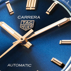 TAG HEUER Carrera Date Hammered Grey - 36mm