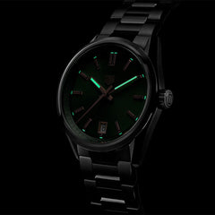 TAG HEUER Carrera Date Hammered Grey - 36mm