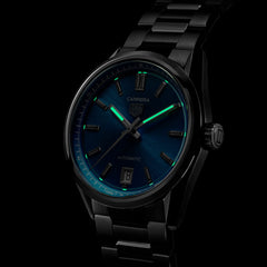 TAG Heuer Carrera Date Watch Turquoise Dial  - 36mm