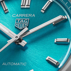 TAG Heuer Carrera Date Watch Turquoise Dial  - 36mm